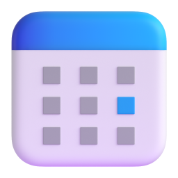 Calendario 3D